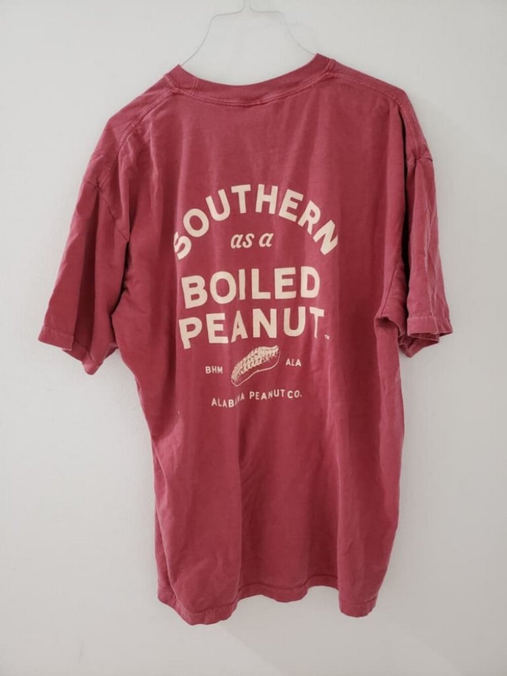Birmingham Boiled Peanuts Comfort Colors Shirt XL Southern Alabama